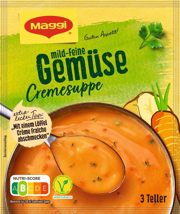 Maggi GUTEN APPETIT Vegetable cream soup, yields 750 ml (750 ml)