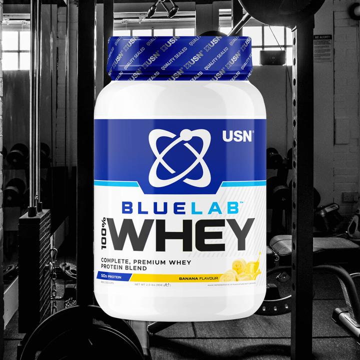 Produktbild USN Blue Lab 100% Whey Protein (1110 g, 1 x, Banane)