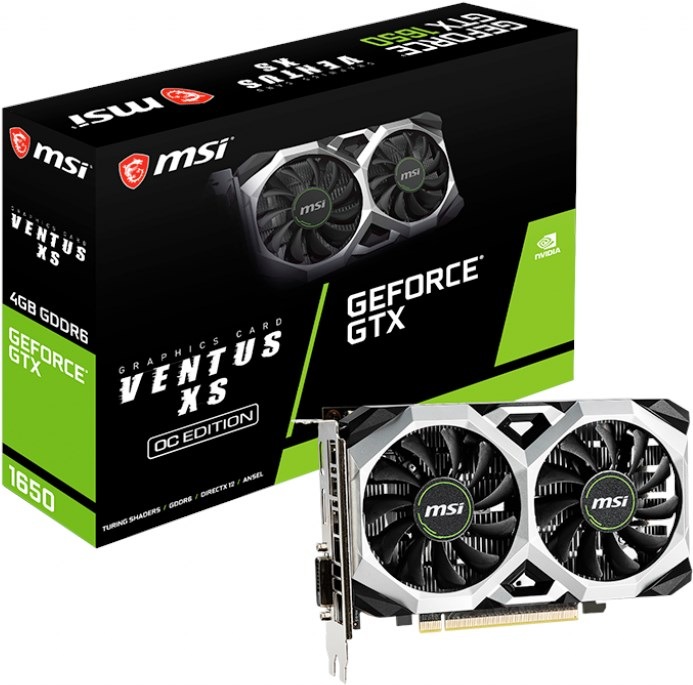 Produktbild MSI GeForce GTX 1650 VENTUS XS OC (4 GB)