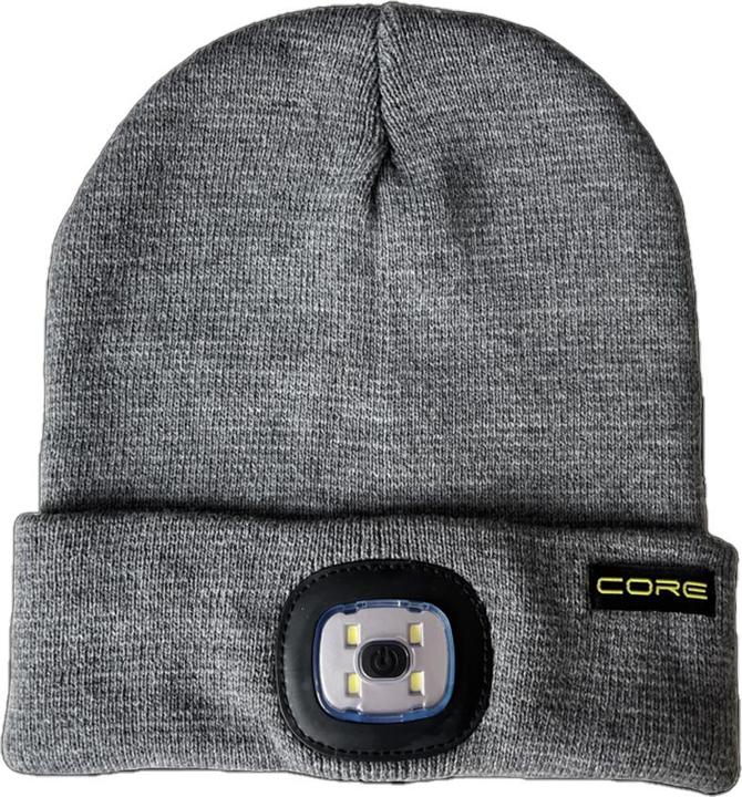 Actual product image Core Rechargeable LED Light Beanie