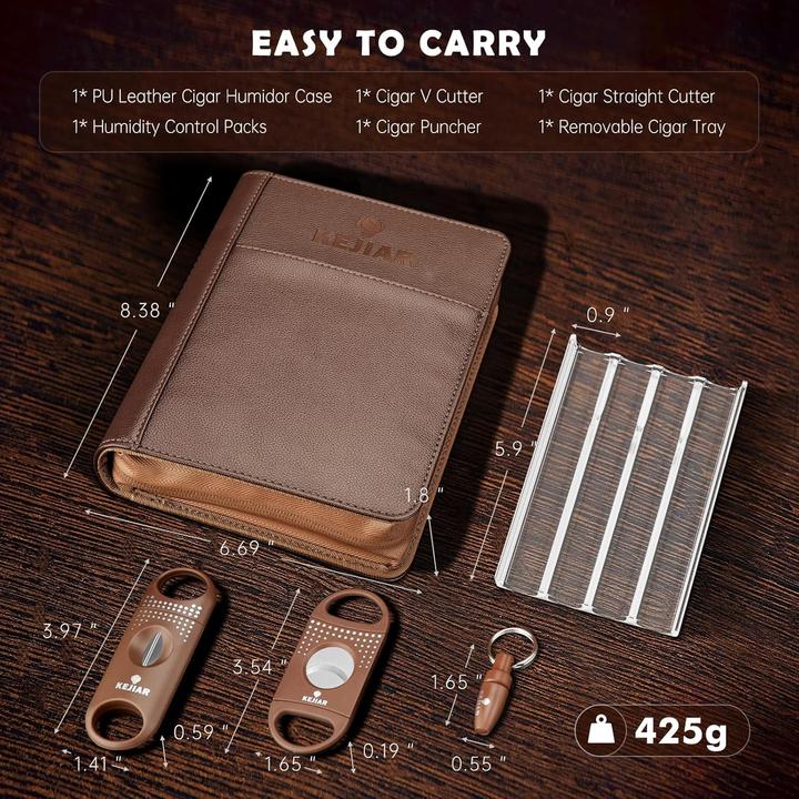 Actual product image Kejiar Zigarren Humidor-Etui Geschenkset (4)