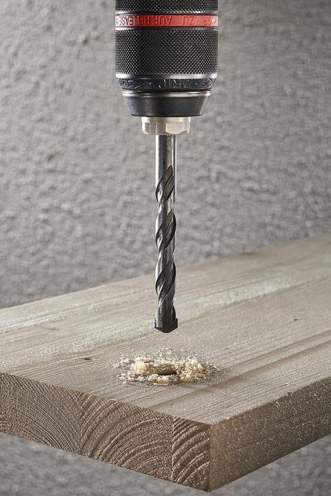Produktbild wolfcraft 1 Universalbohrer HM ø4mm (4 mm)