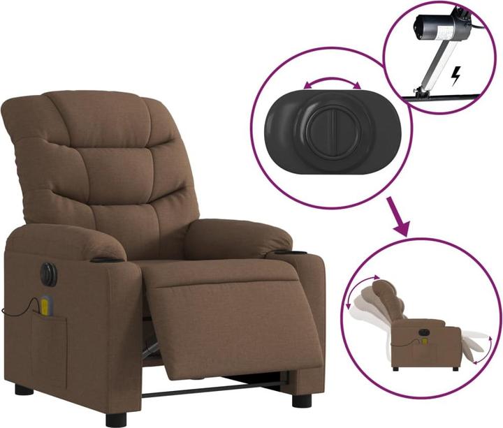 Image du produit vidaXL elektrischer Massagesessel