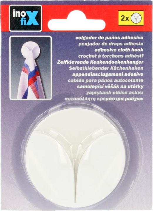 Image du produit Inofix Crochet adhésif cuisine, blanc