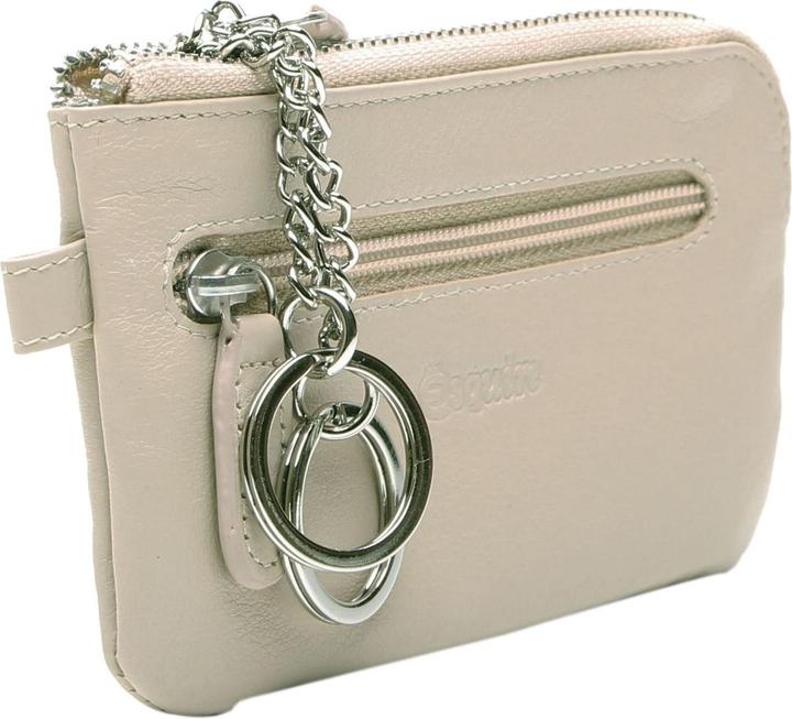 Actual product image Esquire Viktoria leather key case 12 cm