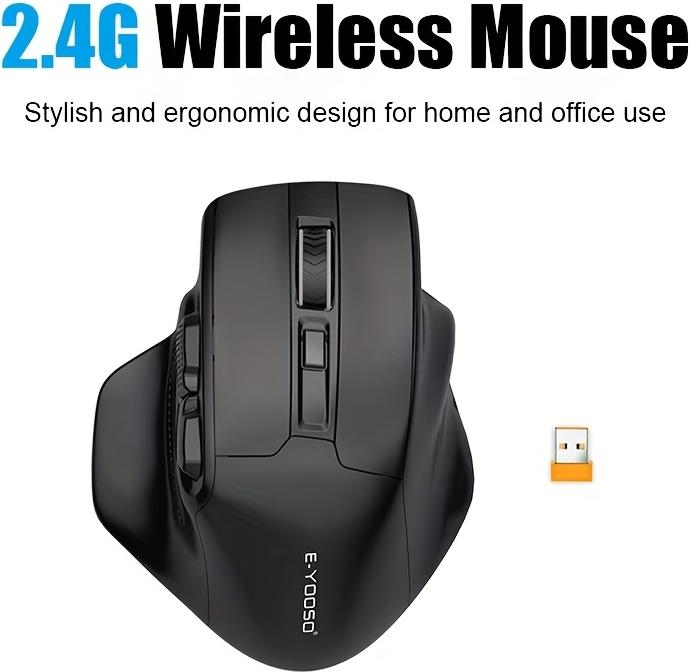 Produktbild PhoneLook E-YOOSO X-31 Ergonomische Kabellose Gaming-Maus 5 DPI mit USB-A Adapter (Kabellos)
