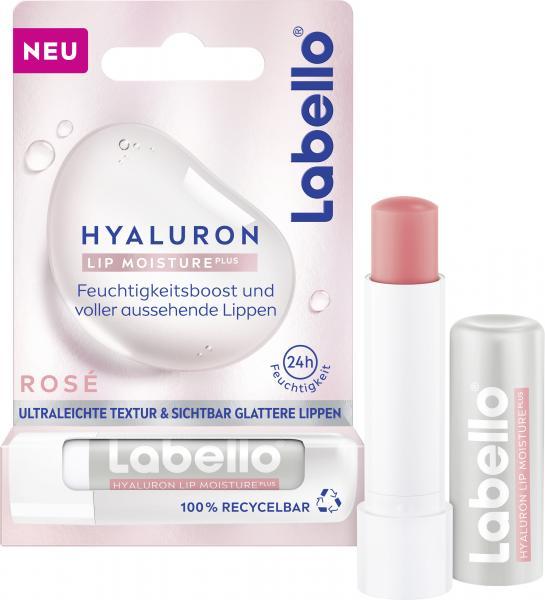 LABELLO Lippenpflegestift Hyaluron Lip Moisture Boost Rose - NEU (Lip Verzorgingsstick)
