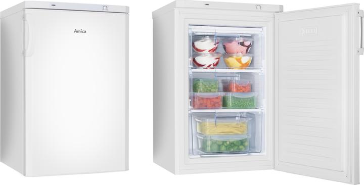 Immagine prodotto Amica Congelatore GS 321 100 W LxHxP 57 x 88,5 x 60 cm (Struttura autonoma, 80 l)