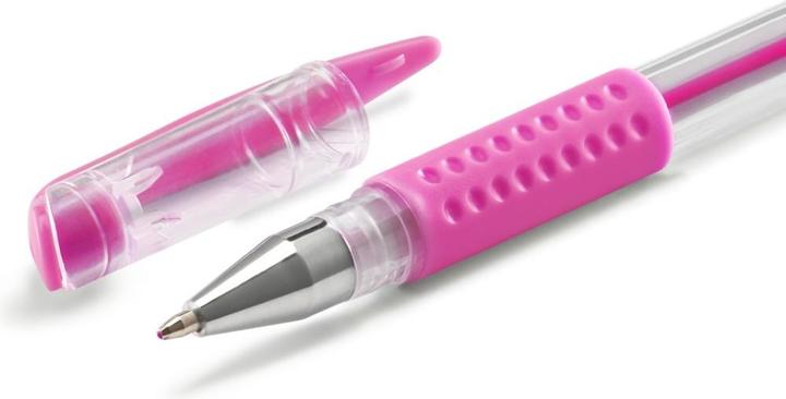 Productafbeelding Hama Trendy" gelpen set van 6 (Blauw, Geel, Groen, Neon glitter blauw, Neon glitter geel, Neon glitter groen, Neon glitter oranje, Neon glitter roze, Oranje, Roze, Zilver, 6x)