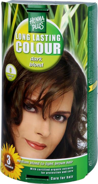 Hennaplus Long Lasting Colour (6 Dark blond)