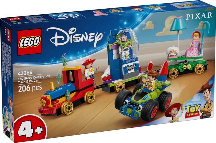 Immagine prodotto LEGO Partyzug und das Auto RC aus Toy Story (43264, LEGO Disney)