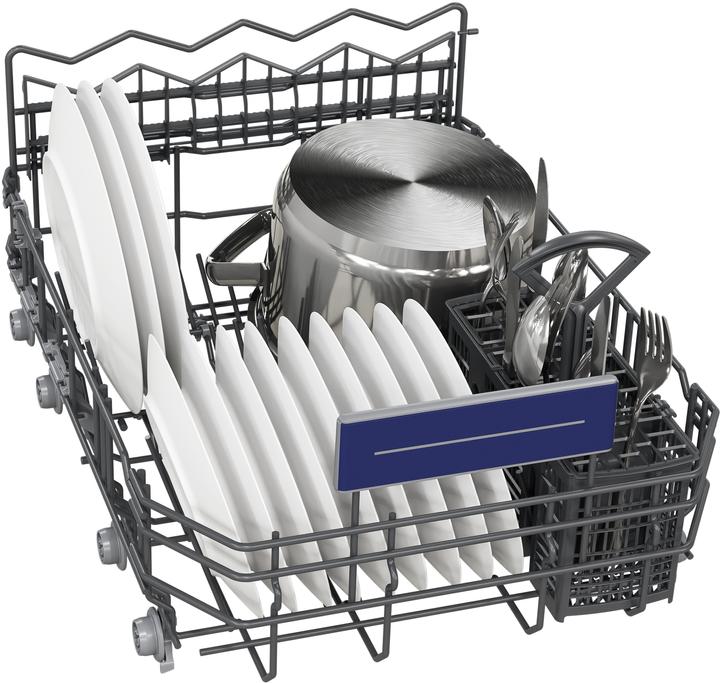 Actual product image Siemens iQ300, Undercounter dishwasher, 45 cm, stainless steel, SR43ES24KE