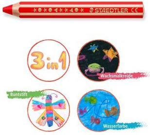 Produktbild Staedtler Buntstift Noris junio 6ST (Mehrfarbig, 6 x)