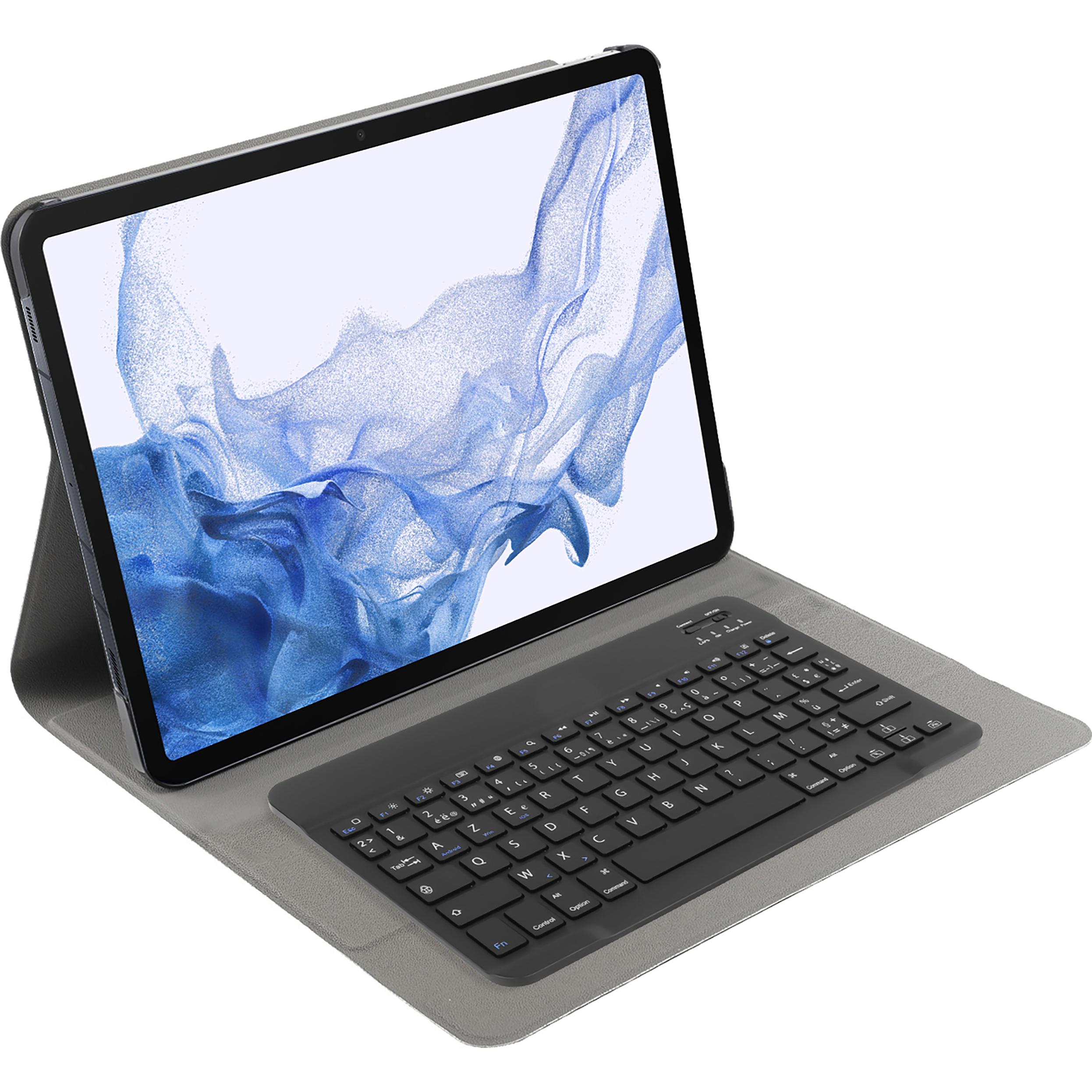 Cazy Tastatur Hülle Kompatibel mit Samsung Galaxy Tab S8+ - Schutz Etui mit magnetisch Abnehmbarer (Galaxy Tab S8+), Tab...