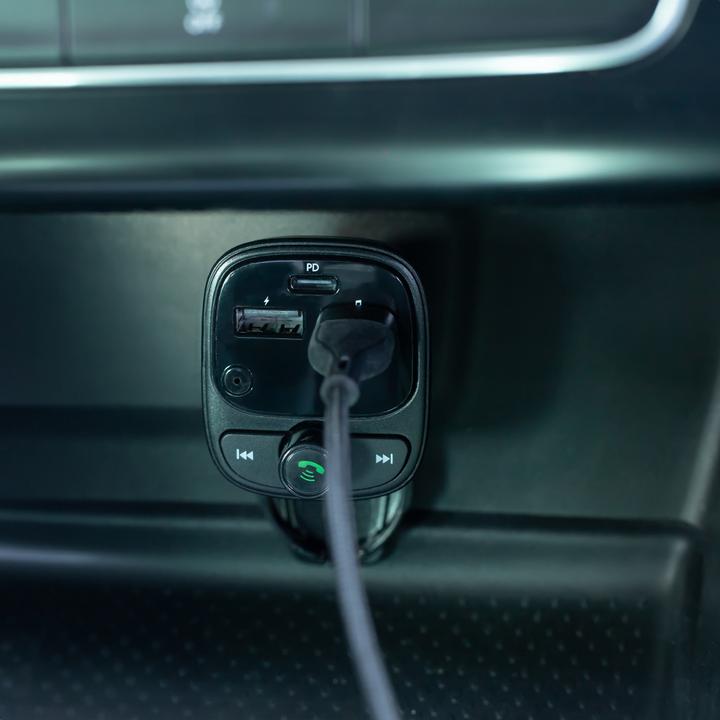 Image du produit Forever Transmetteur FM Bluetooth TR-370 noir