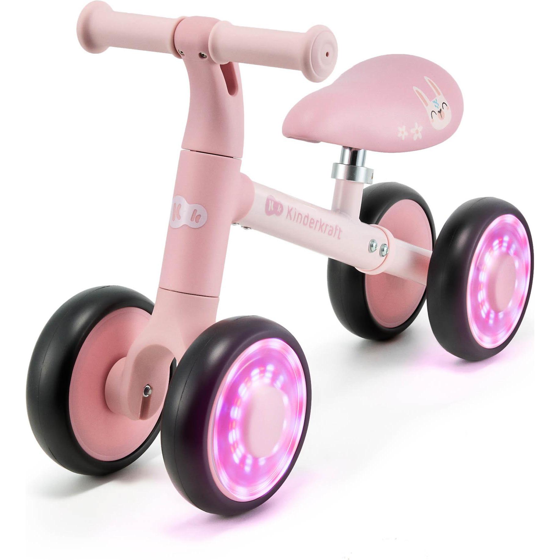 KinderKraft mini balance bike CUTIE FLASH Pink