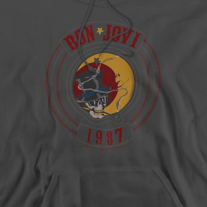 Produktbild Bon Jovi 1987 Kapuzenpullover (M)