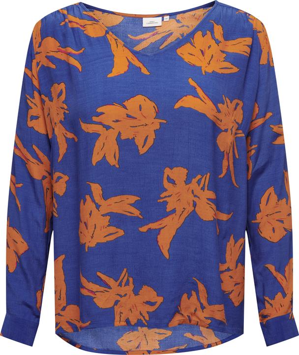 Actual product image Only Curvy print top with long sleeves (46)