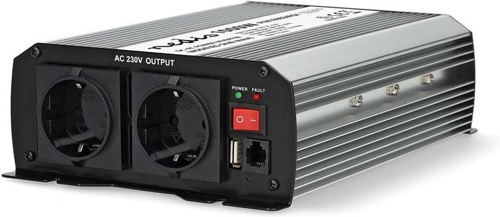 Immagine prodotto Nedis Inverter di potenza a onde sinusoidali modificate - Tensione di ingresso: 24 V DC - Connessione di