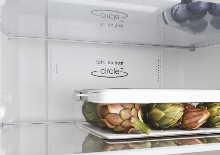 Actual product image Candy Fridge-freezer combination CCE4T618ES (341 l)