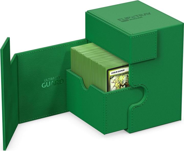 Actual product image Ultimate Guard Flip'n'Tray 133+ XenoSkin Vert