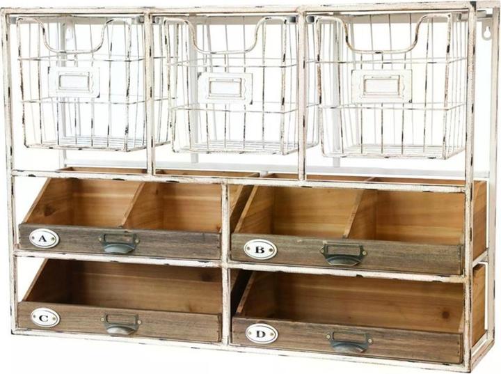 Produktbild Chic Antique Wandregal (21 x 47 x 52 cm)