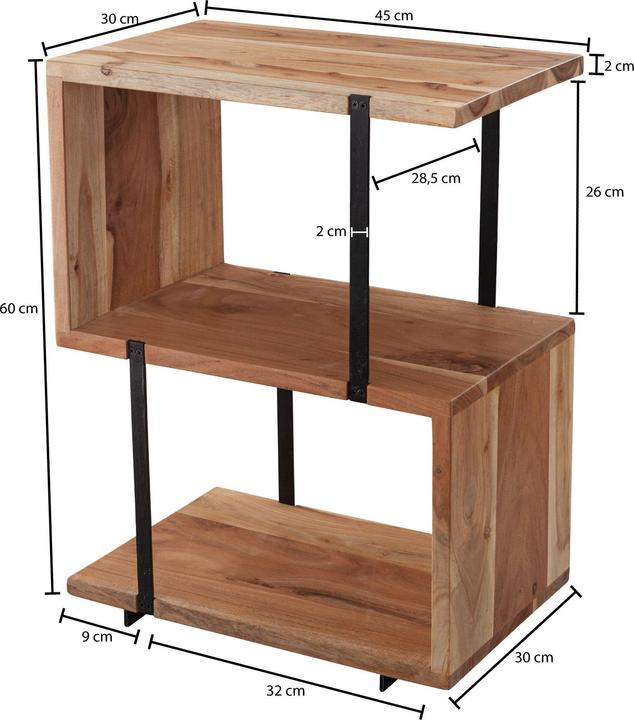 Actual product image FineBuy Elianna (45 x 60 x 30 cm)
