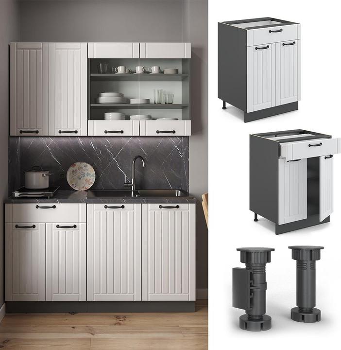 Produktbild Vicco Küchenschränke Fame-Line (60 x 51.5 x 81.5 cm)