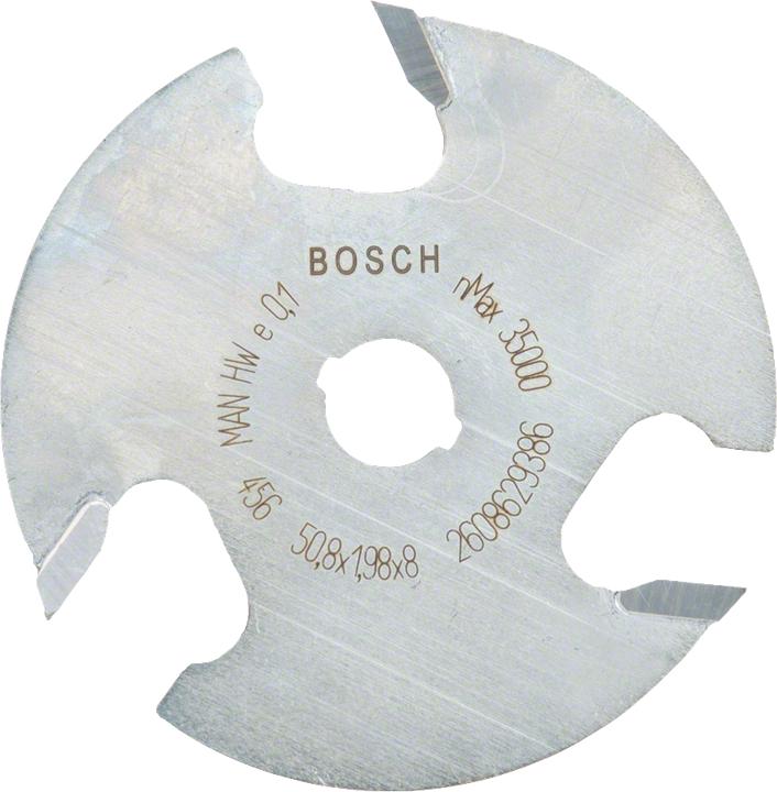 Immagine prodotto Bosch Professional Zubehör Fresa a disco per scanalature Expert per legno, 8 mm, D1 50,8 mm, L 2 mm, G 8 mm