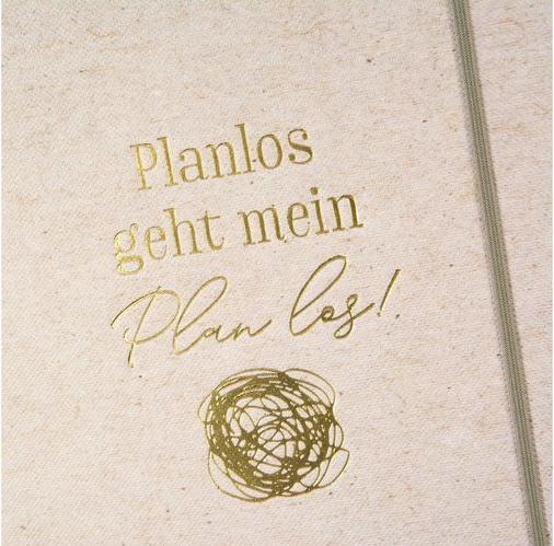 Immagine prodotto Goldbuch Taccuino Planless My Plan Goes A5, Dot, Grigio (A5, Punteggiato)
