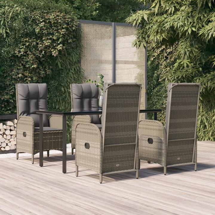 Produktbild vidaXL Garten Essgruppe (160 x 80 x 74 cm)