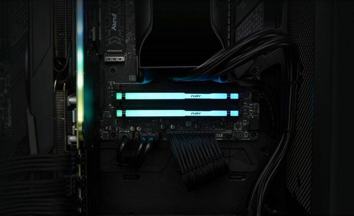 Actual product image Kingston FURY Beast RGB (2 x 16GB, 6000 MHz, DDR5 RAM, DIMM)
