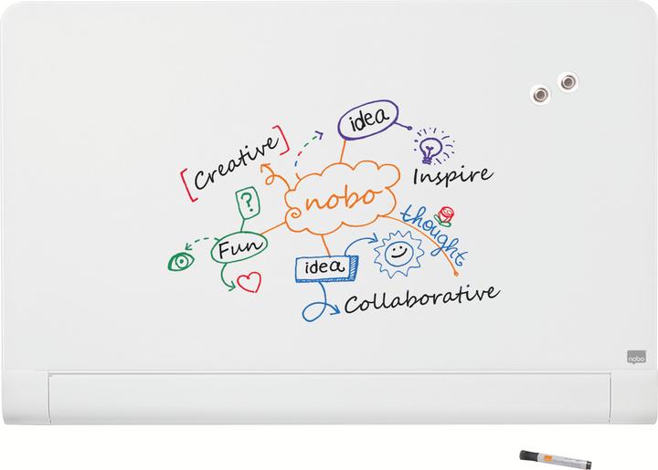 Actual product image Nobo Glass panel Diamond rounded corners (99.50 x 56 cm)