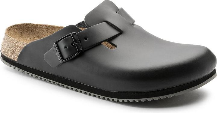 Actual product image Birkenstock Boston Super Grip Natural Leather Normal (41)