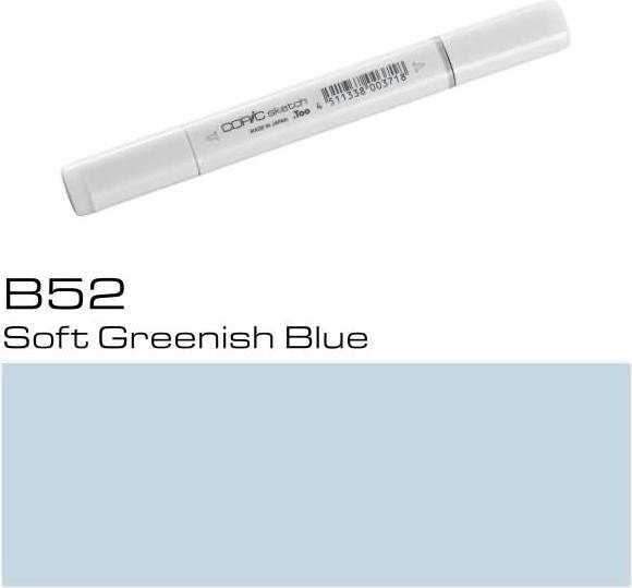 Image du produit Copic Sketch type B - 52 (B52 - Bleu vert doux, 1 x)