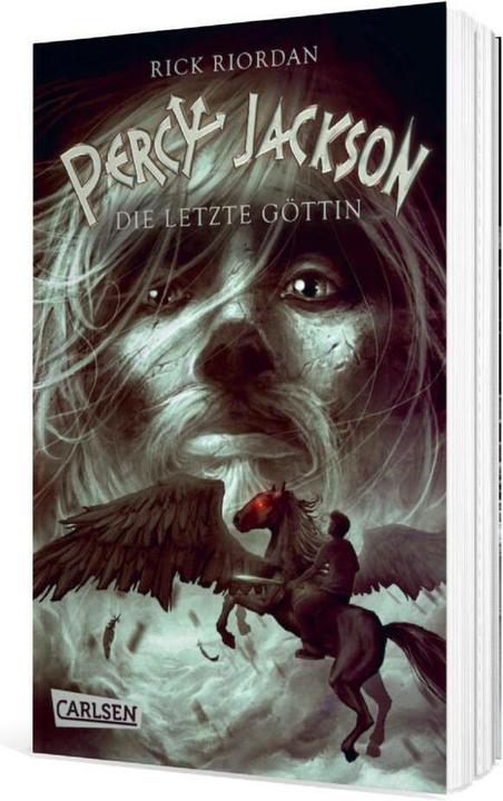 Actual product image Percy Jackson, Band 5: Die letzte Göttin (German, Rick Riordan., 2013)
