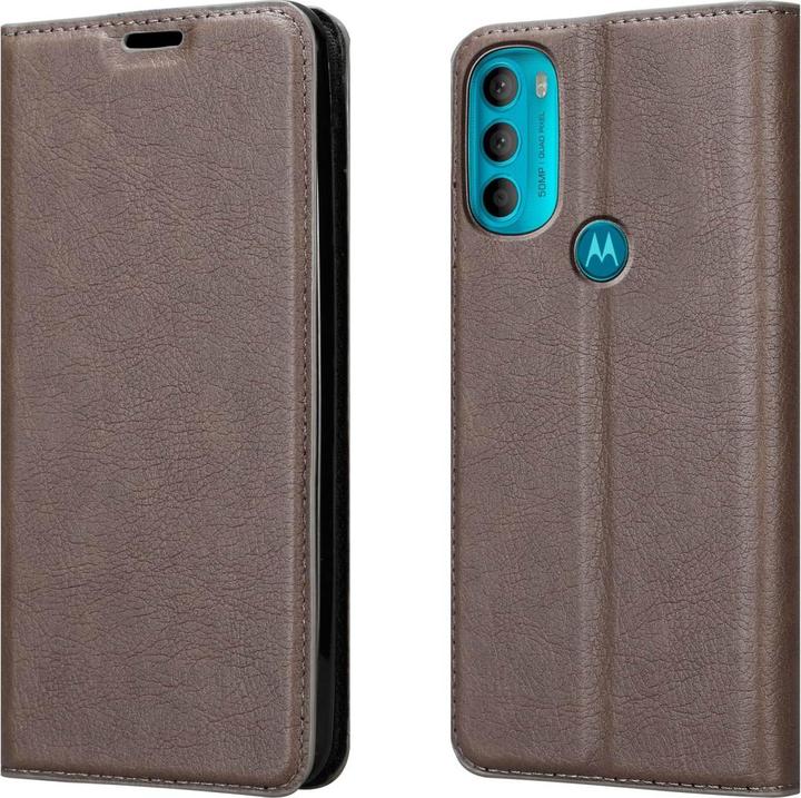 Actual product image Cadorabo Book Invis. Magnet sleeve (Motorola Moto G71 5G)