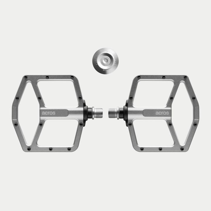 Produktbild Acros flatpedal, silber