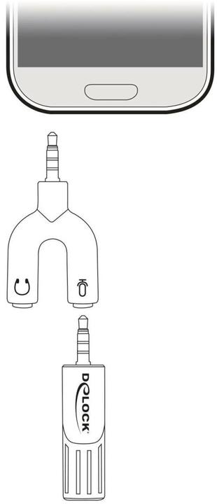 Produktbild Delock Kondensator Mikrophon für Smartphone