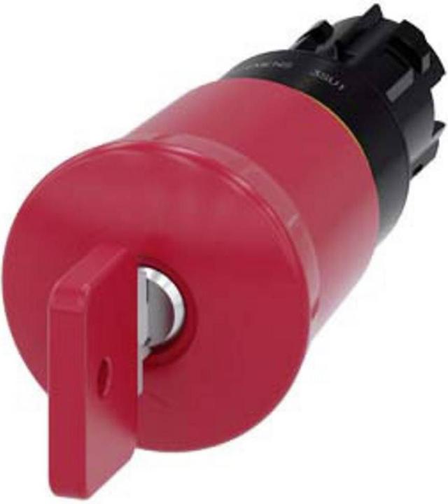 Actual product image Siemens SIRIUS ACT mushroom pushbutton front element plastic, red