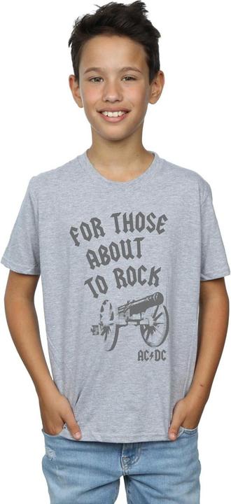 Produktbild AC/DC TShirt Jungen die die rocken wollen Kanone (128)