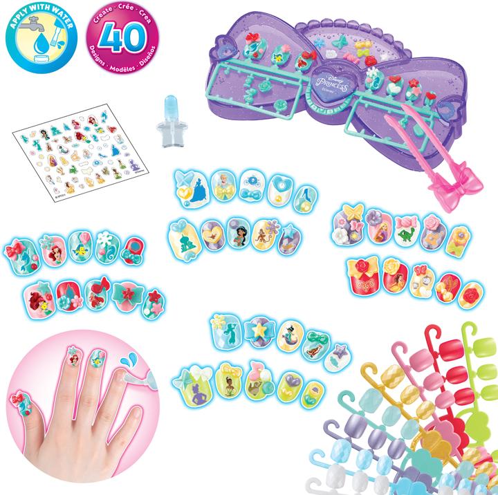 Produktbild Epoch Aquabeads 35071 Disney Prinzessinnen Nagelstudio, Multicolor (Nagelstyling Set, Mehrfarbig)
