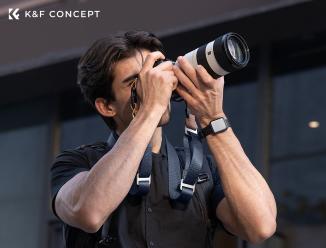 Immagine prodotto K&F Concept Larghezza 32 mmCinturino da collo Urban Wander 01 (blu) (Cintura collo)