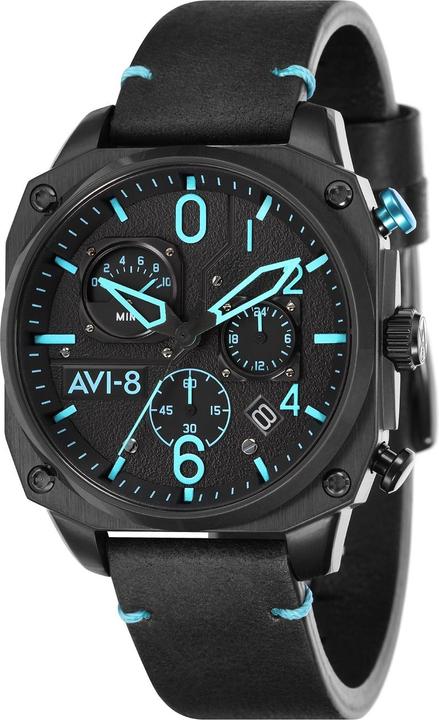Actual product image AVI-8 AV-4052-05 Lafayette Chronograph 45mm 5ATM (Chronograph, 45 mm)