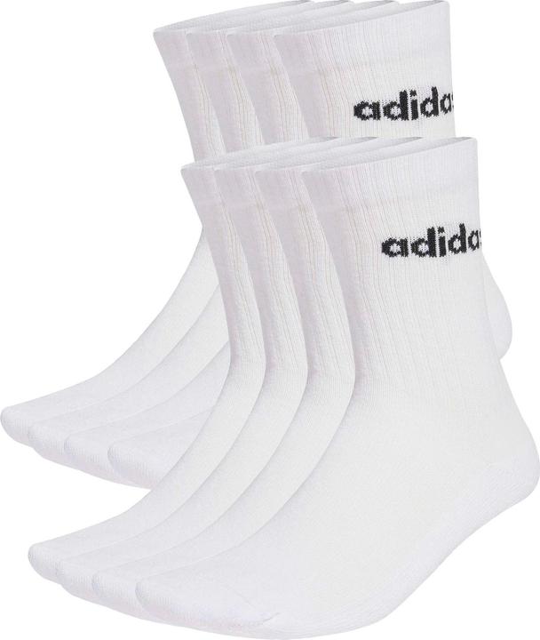 Produktbild Adidas C Lin Crew 10Pp - white/black (10er Pack, 40 - 42)
