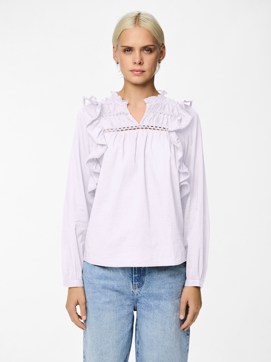 Actual product image Pieces PCMAKENNA top with long sleeves (M)