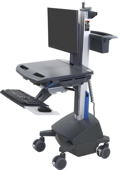 Produktbild Ergotron Styleview Cart LCD Pivot Life Powered Eu/Sau-Eu Dark Grey