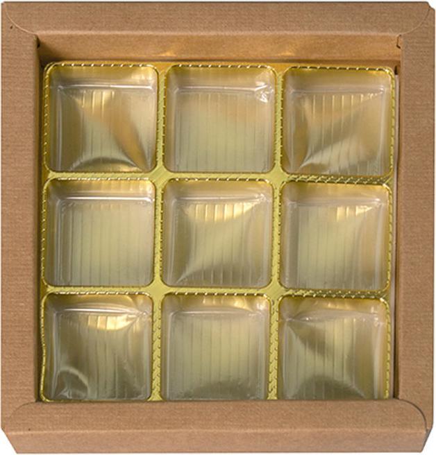Produktbild miniSchoggi Pralinenverpackung für 9 Pralinen (1 x)