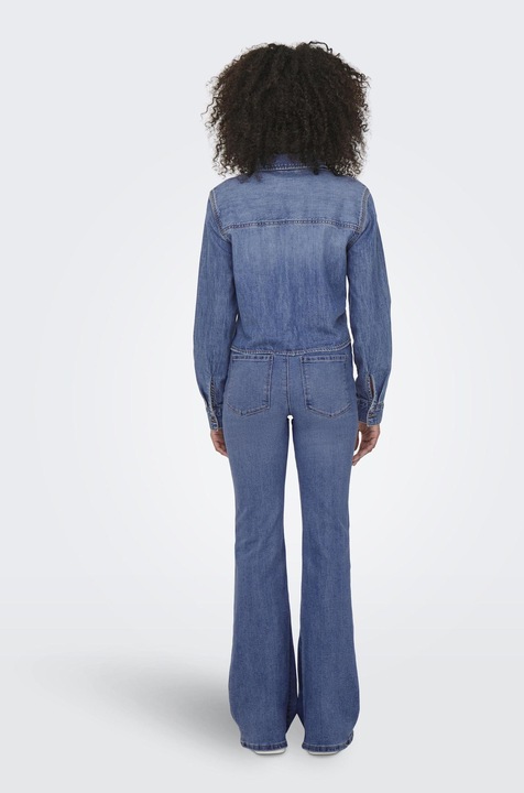 Image du produit Only Onlsevigny Lecey Ls Knot Dnm Shirt Akm (M)
