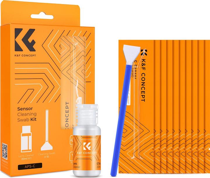 K&F Concept 16mm DSLR or SLR Camera APS-C Sensor Cleaning Swab Kit